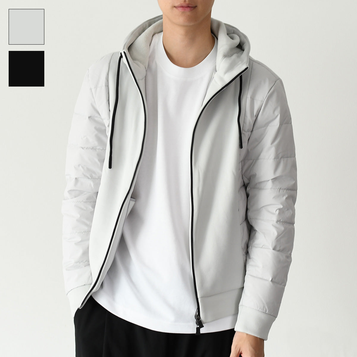 HERNO Hooded Bomber Jacket