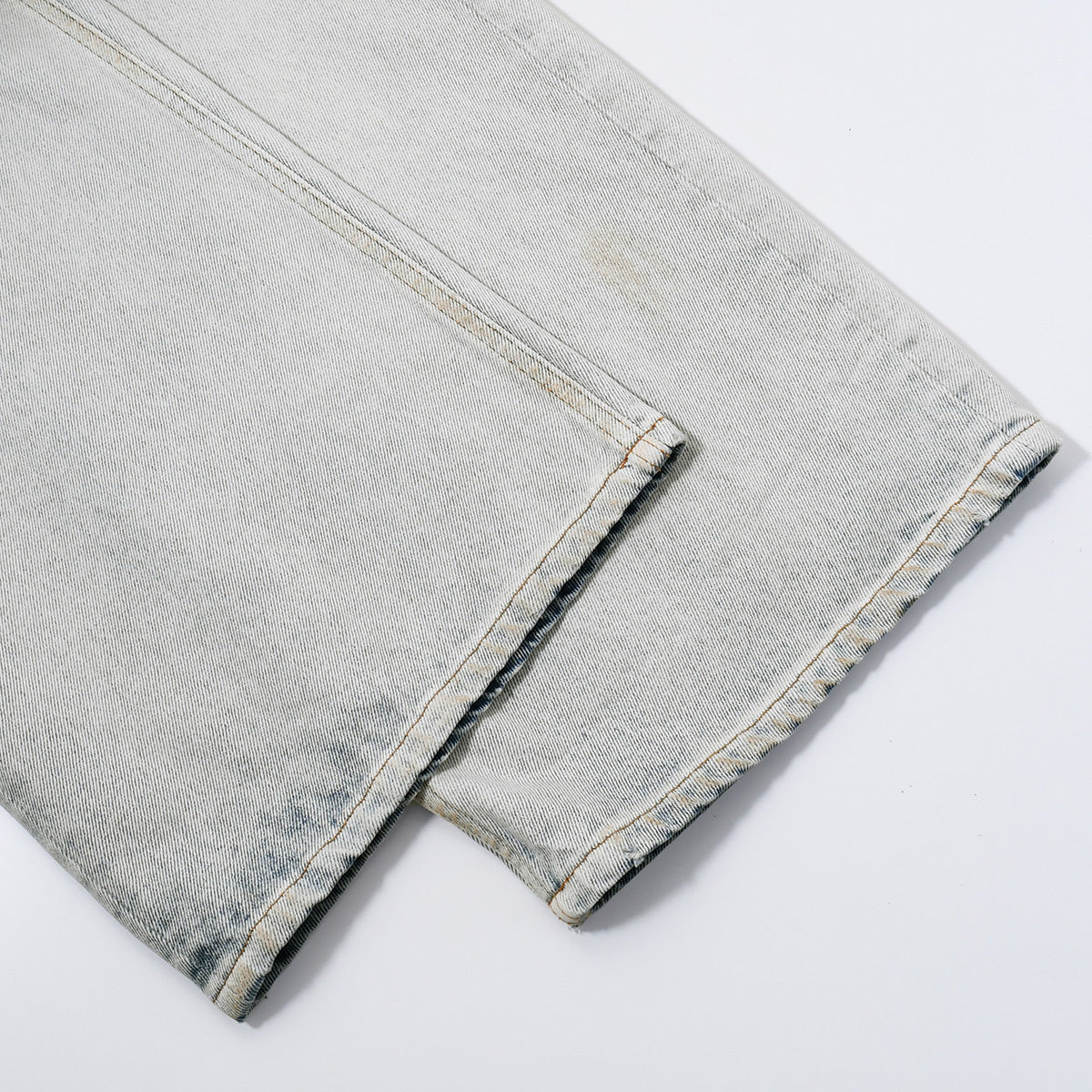 MM6 Twisted Wide Leg Jeans