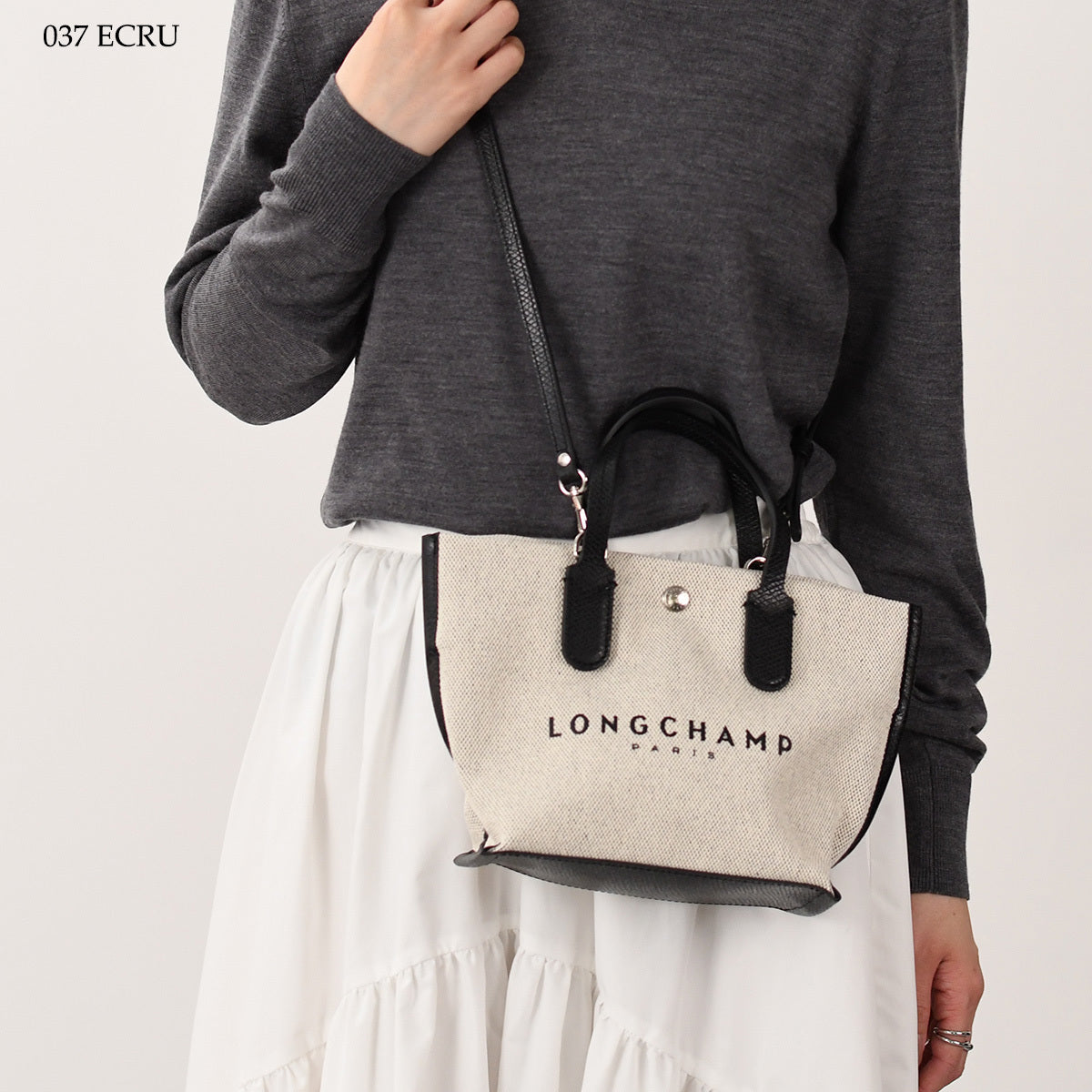 LONGCHAMP エッセンシャル XS トップハンドルバッグ