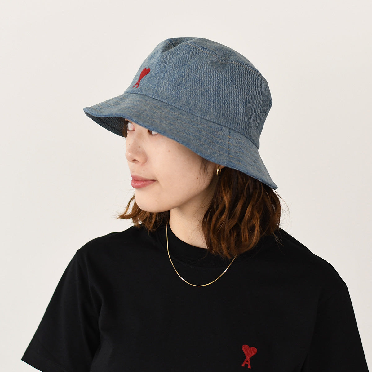 AMI PARIS デニム バケットハット