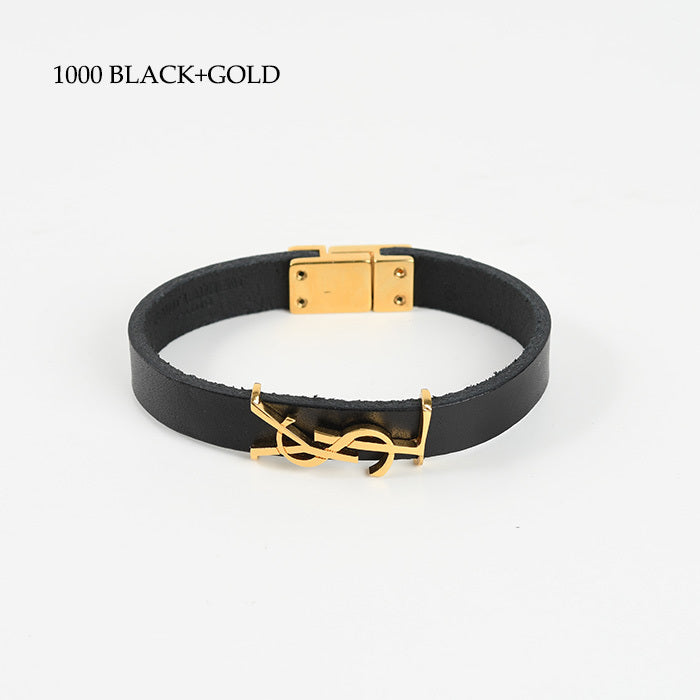 SAINT LAURENT YSL Logo ブレスレット