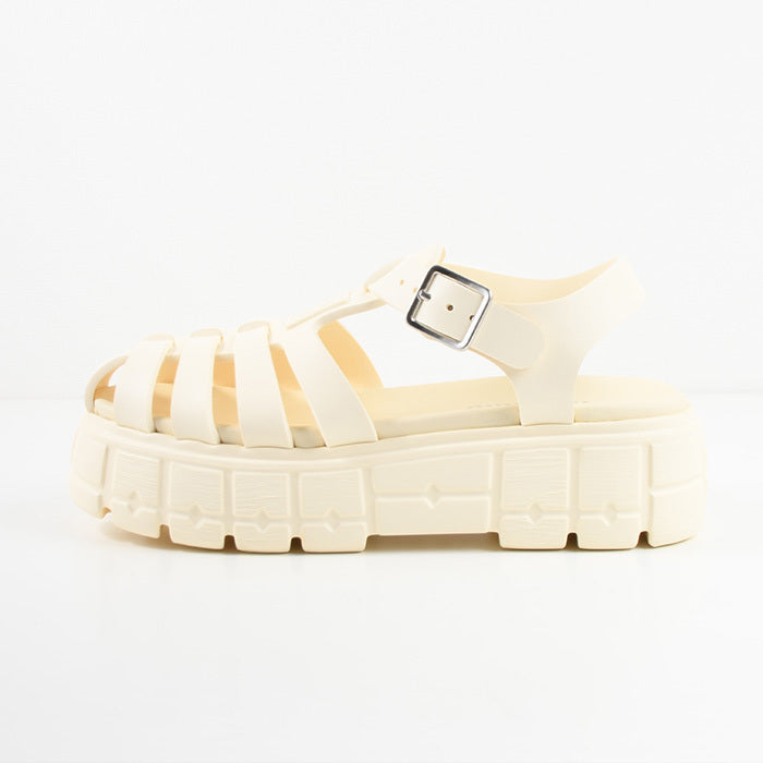 MIU MIU EVA プラットフォーム ケージサンダル