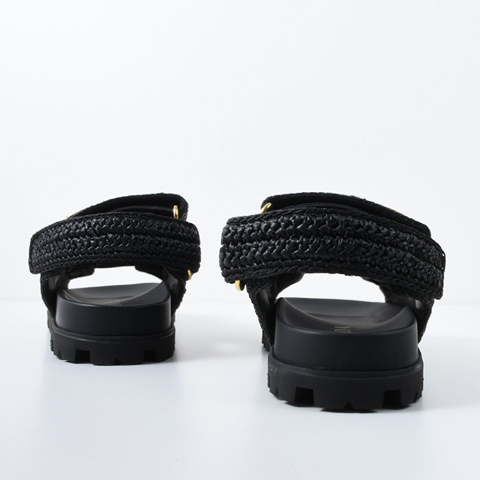 PRADA Crochet Sandals
