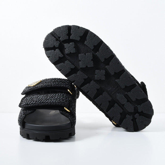 PRADA Crochet Sandals