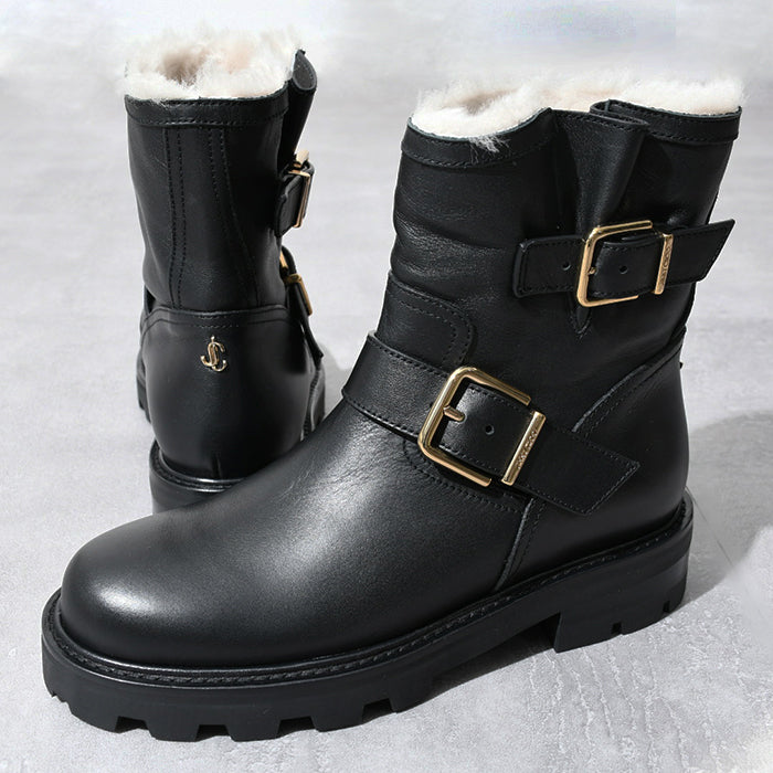JIMMY CHOO YOUTH II バイカーブーツ