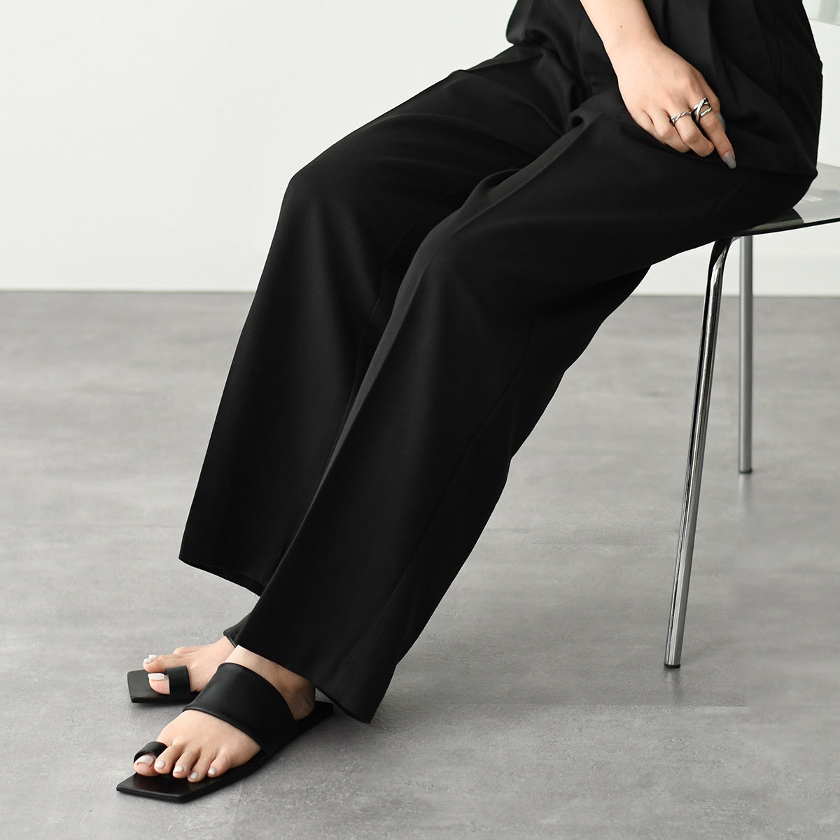 JILSANDER バンド フラット サンダル