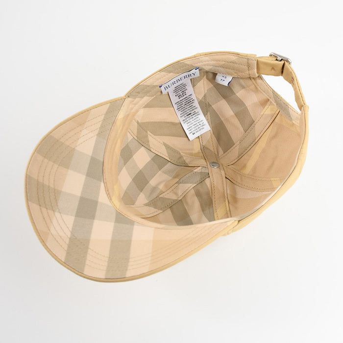 BURBERRY コットンブレンド ベースボールキャップ