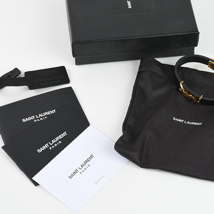 SAINT LAURENT YSL Logo ブレスレット