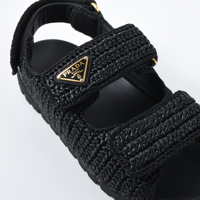 PRADA Crochet Sandals