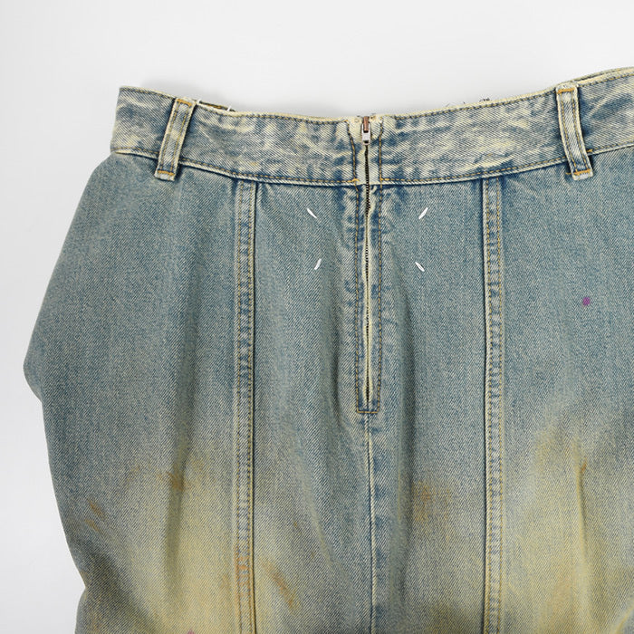 MAISON MARGIELA エフェクト ミディデニムスカート