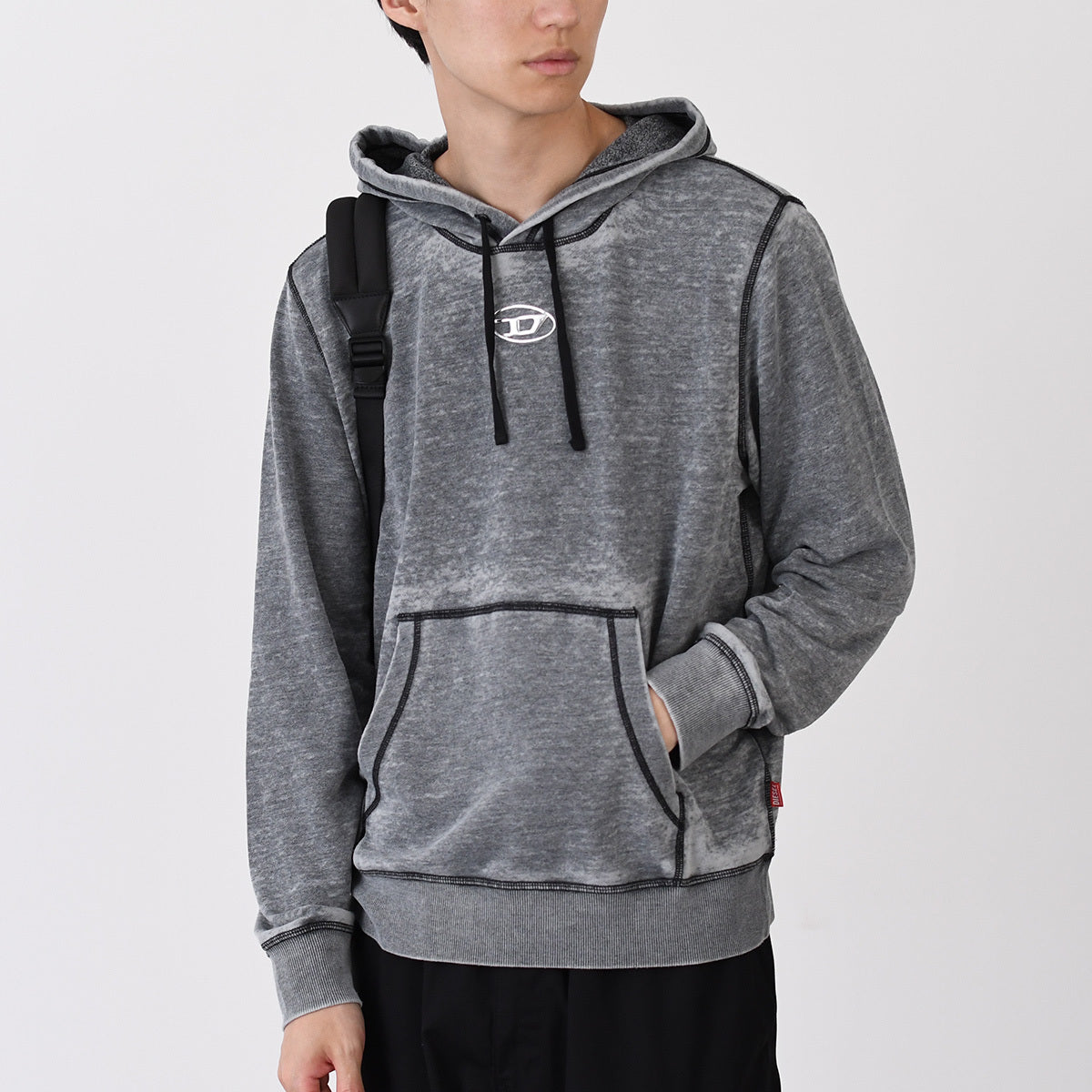 DIESEL ディーゼル S-GINN-HOOD-PAK プルオーバーパーカー レギュラーフィット