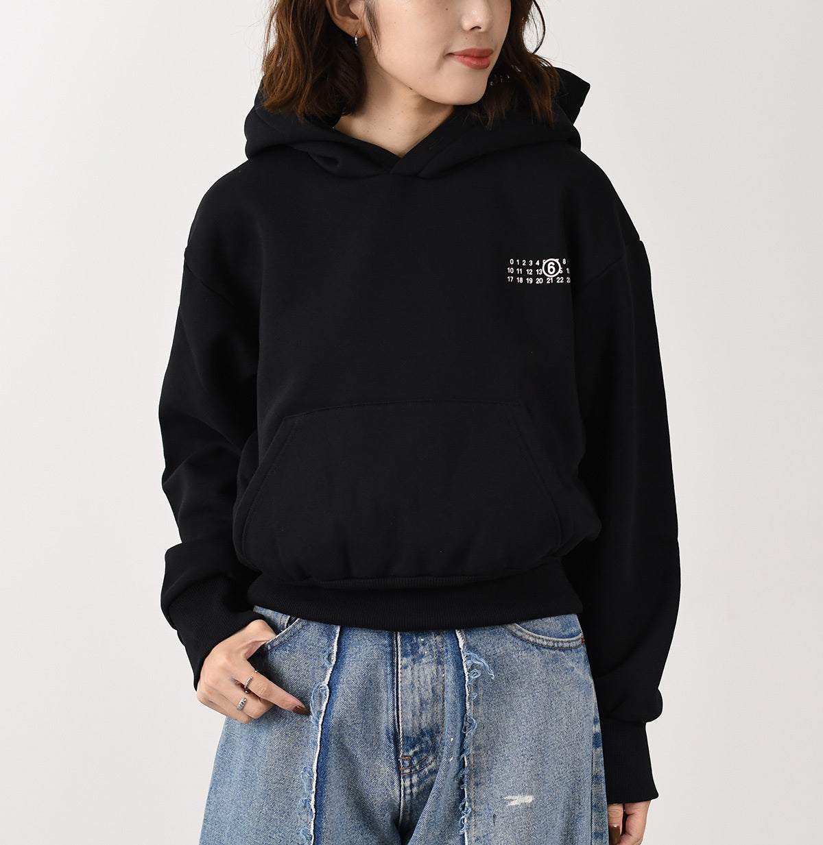 MM6 Tank Top Insert Hoodie