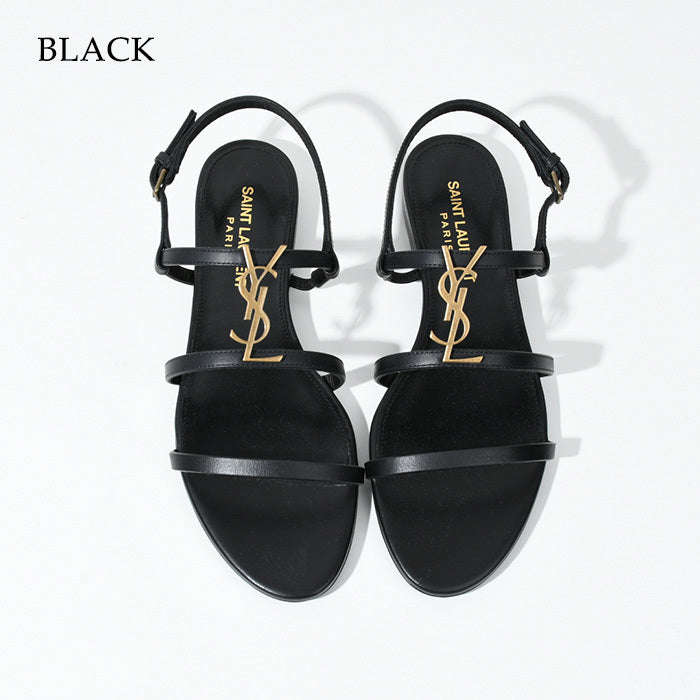 SAINT LAURENT Cassandra flat sandals