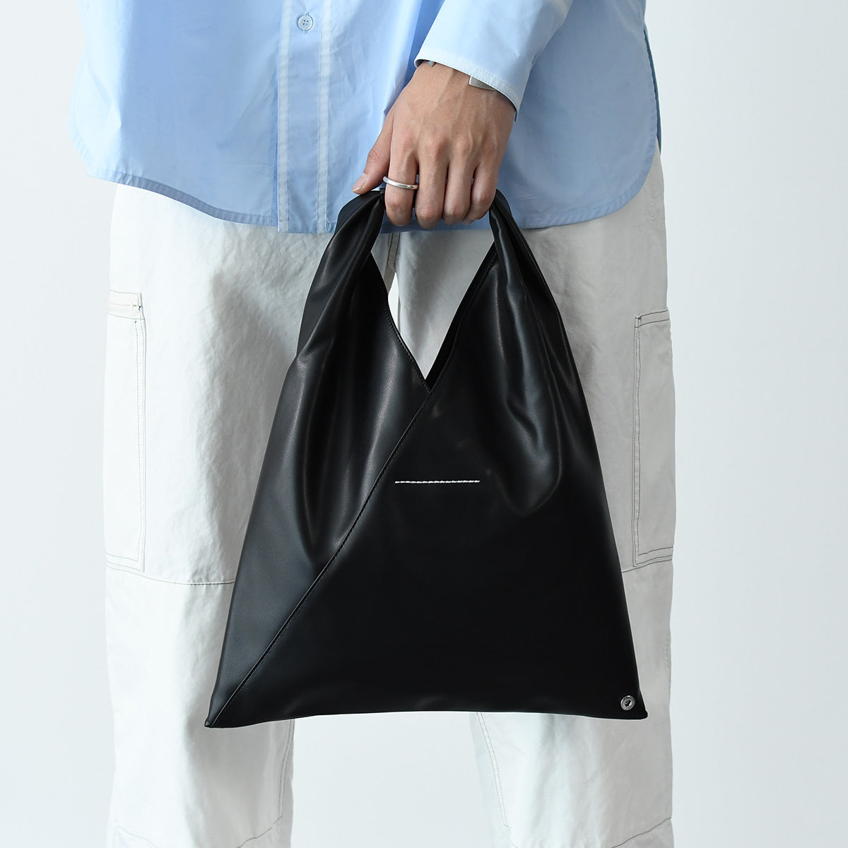 MM6 MAISON MARGIELA JAPANESEフェイクレザートート