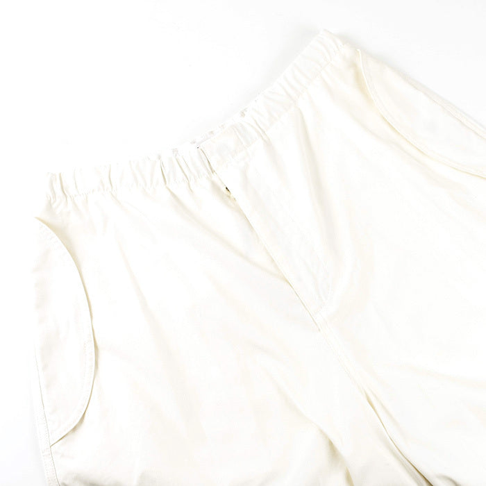 JILSANDER ニーレングスプリーツ コットンパンツ