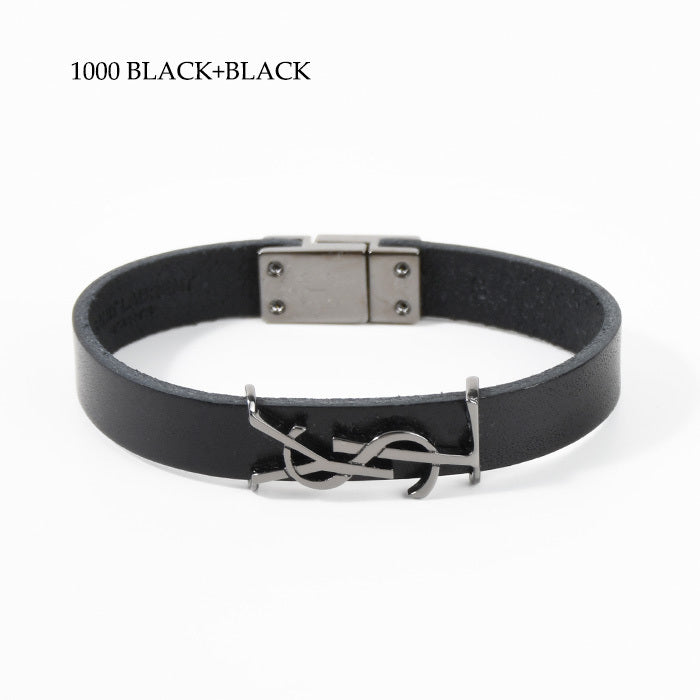 SAINT LAURENT YSL Logo ブレスレット