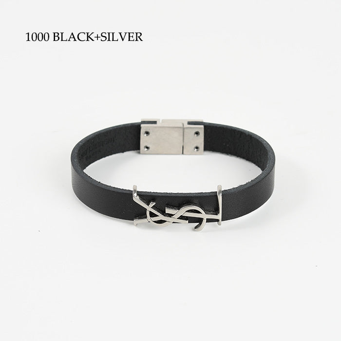 SAINT LAURENT YSL Logo ブレスレット
