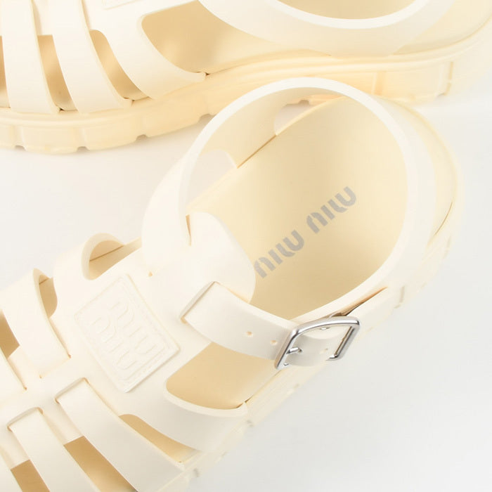 MIU MIU EVA プラットフォーム ケージサンダル