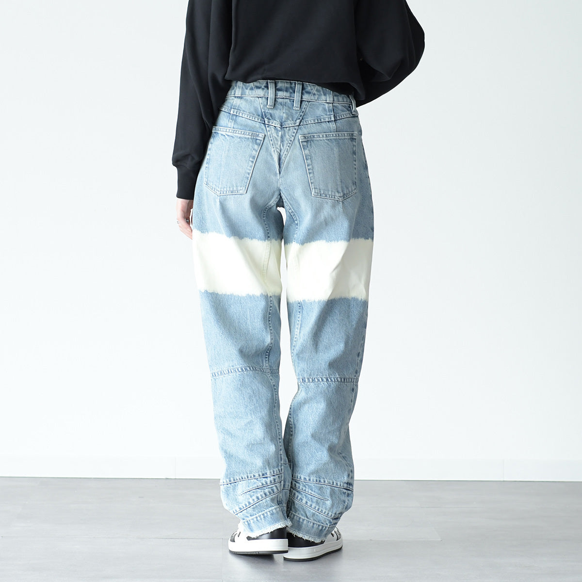 JILSANDER ブリーチウォッシュ デニムパンツ