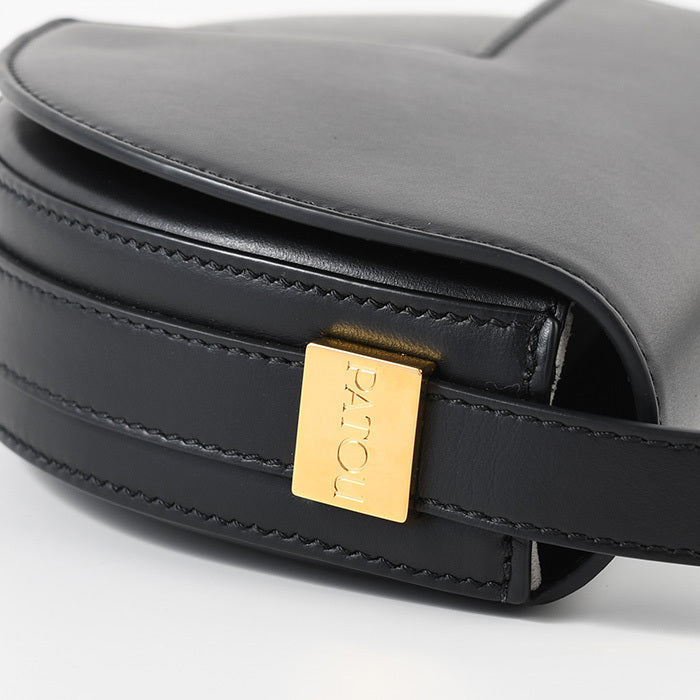 Le Petit Patou logo bag in PATOU leather