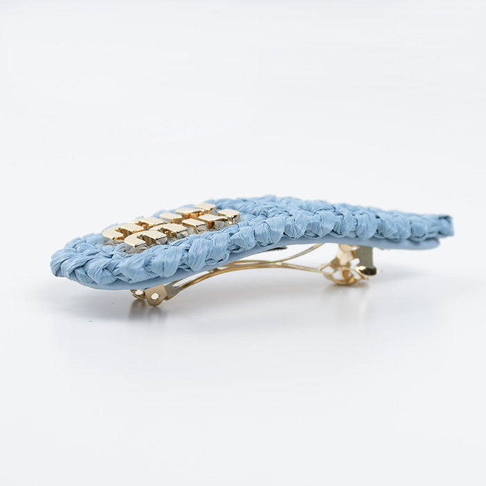 MIU MIU woven fabric hair clip