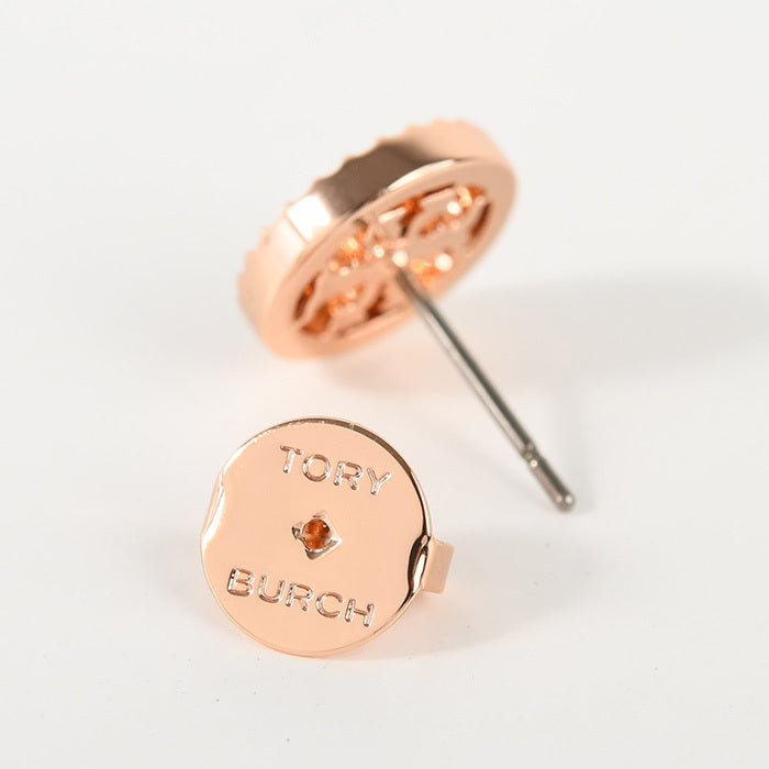 TORY BURCH 미러 파베 스터드 피어싱