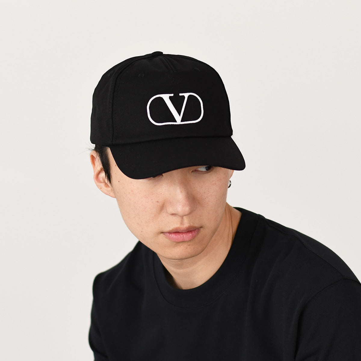 VALENTINO Cotton logo ball cap