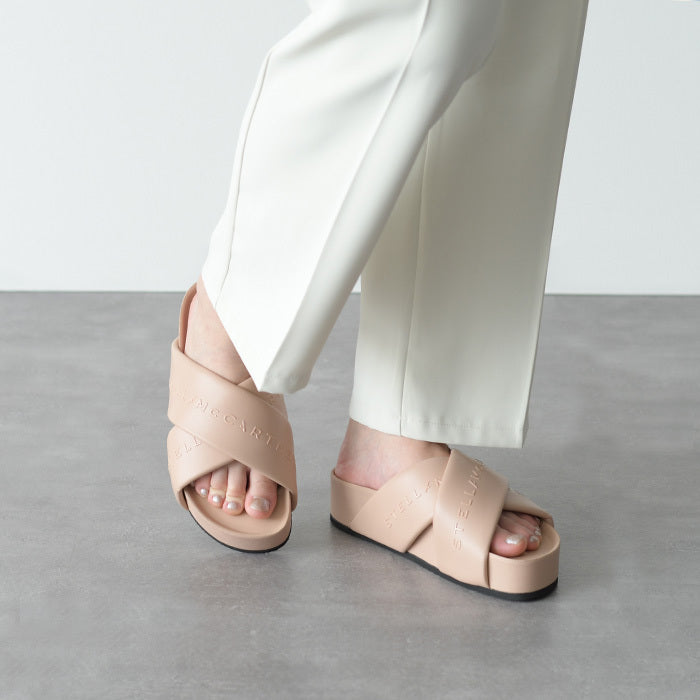 STELLA MCCARTNEY 시그니처 로고 샌들
