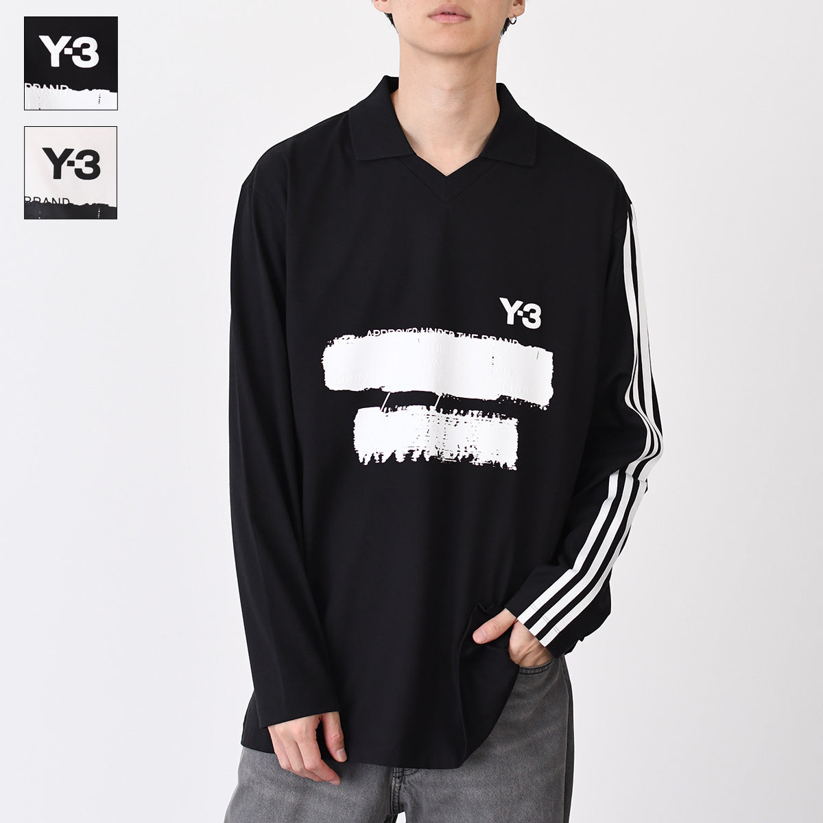 Y-3 U GFX LOGO LS T