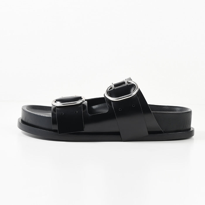 JILSANDER バックルストラップ レザー サンダル