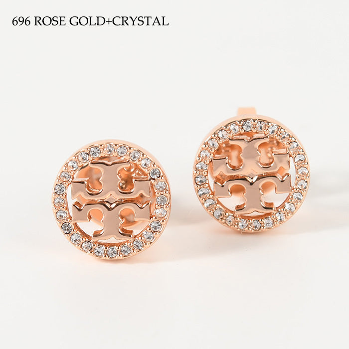 TORY BURCH 미러 파베 스터드 피어싱