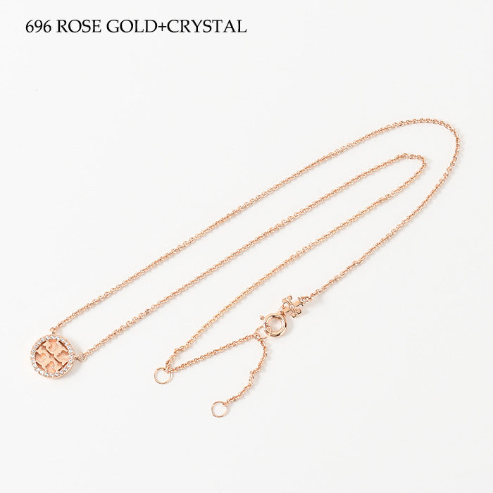 TORY BURCH 미러 파베 목걸이