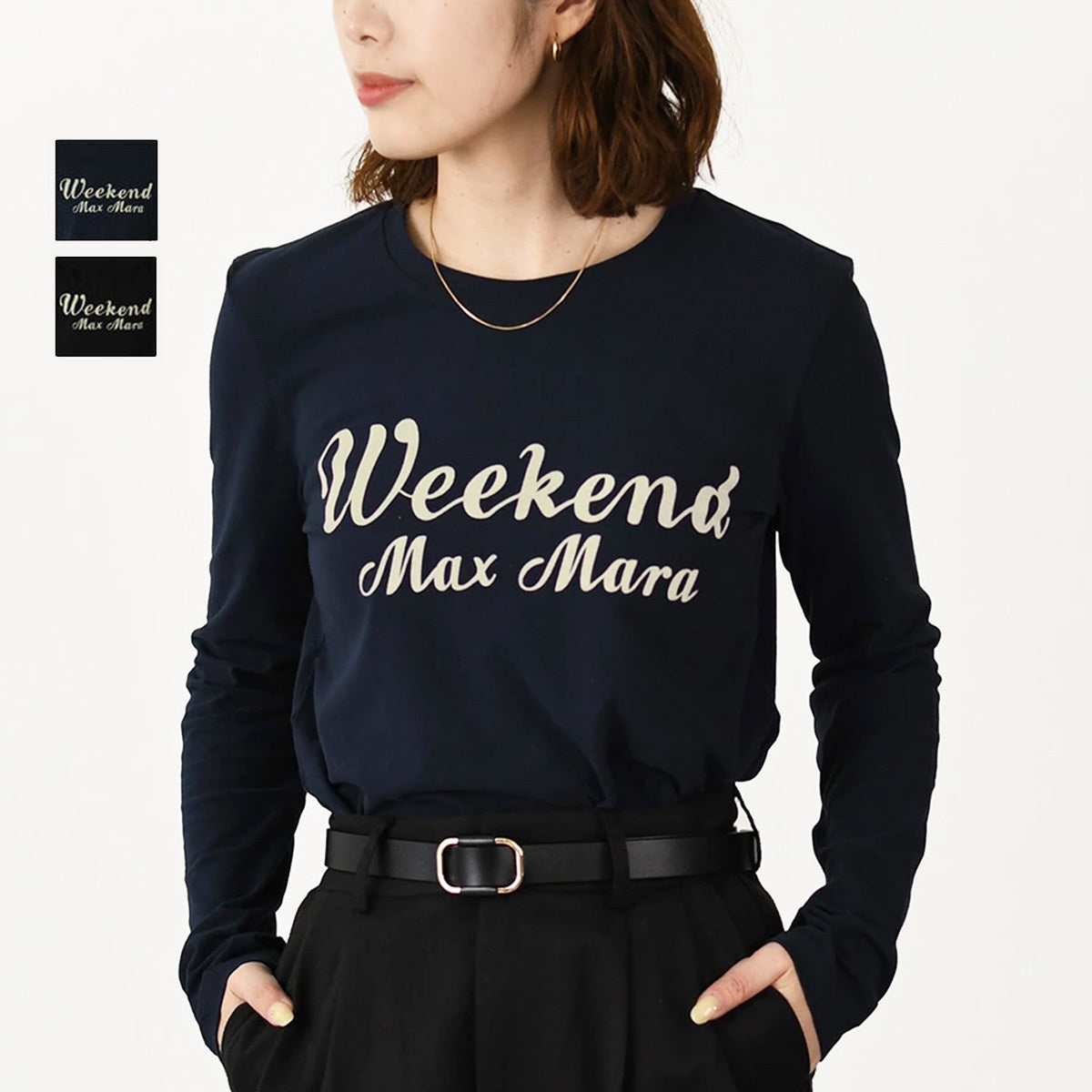 Weekend Max Mara QUINOA キノア コットン ジャージー Tシャツ