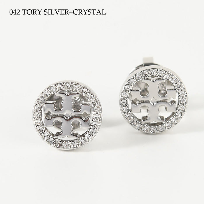 TORY BURCH 미러 파베 스터드 피어싱