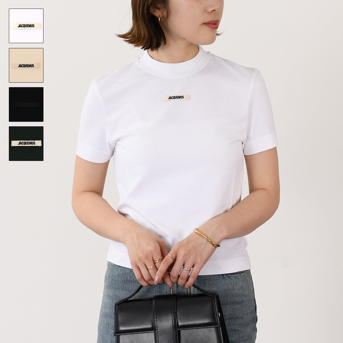 JACQUEMUS ジャックムス LE T-SHIRT GROS GRAIN