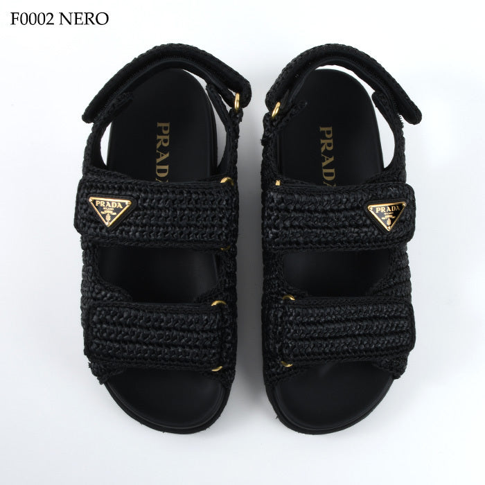 PRADA Crochet Sandals