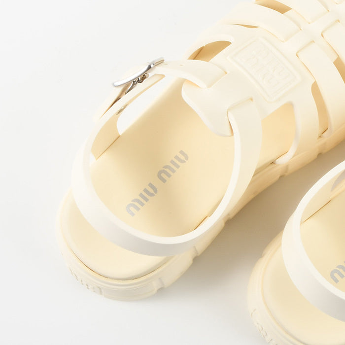 MIU MIU EVA プラットフォーム ケージサンダル
