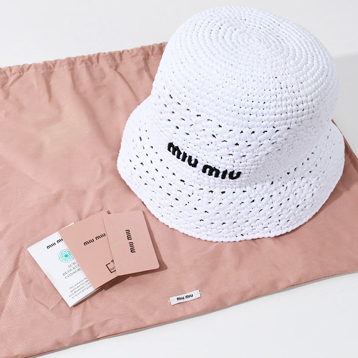 MIU MIU ラフィアハット