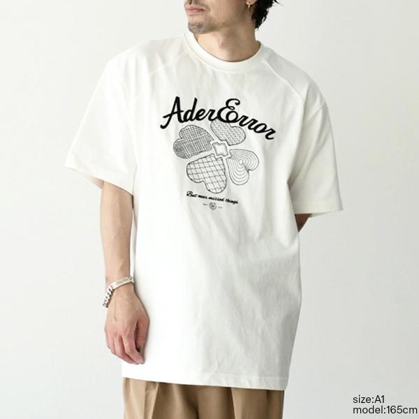 ADER ERROR TEVER logo T-shirt