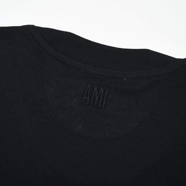 AMI PARIS AMI DE COEUR アミパリス ライトフルイドジャージー Tシャツ