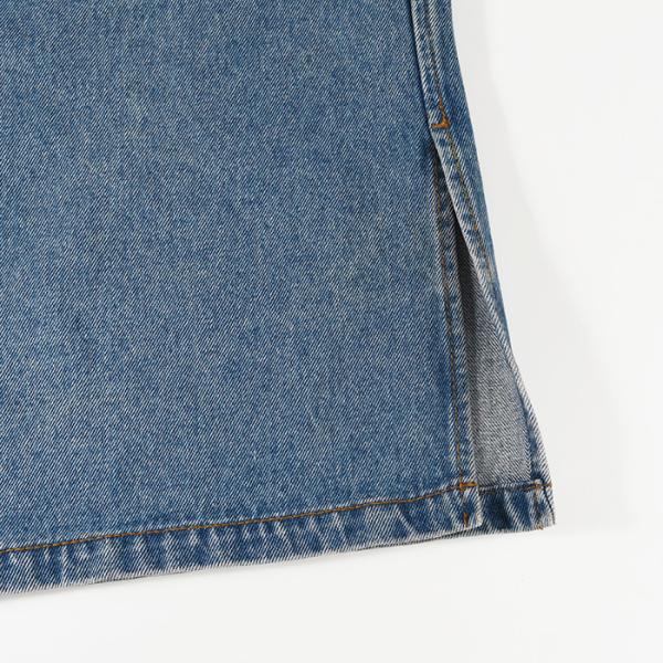 AMI PARIS AMI DE COEUR アミパリス Ami de Coeur ウォッシュドデニム オーバーシャツ
