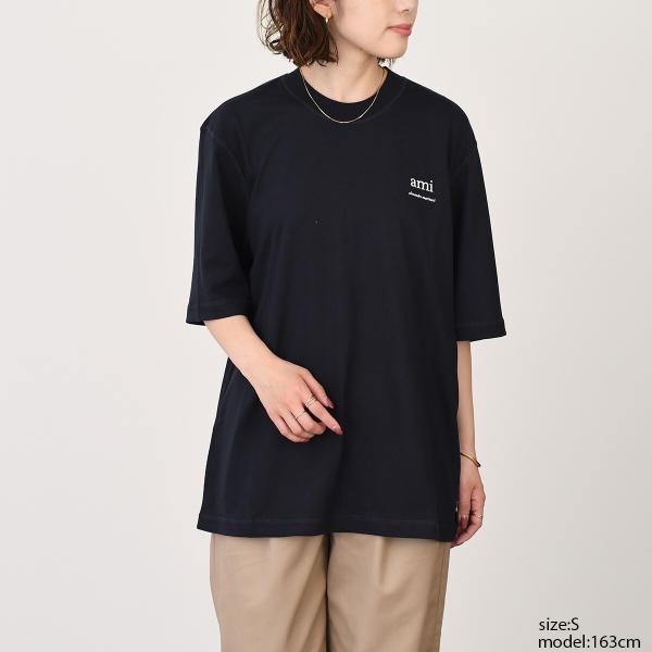 AMI PARIS AMI DE COEUR アミパリス コットンジャージー Tシャツ