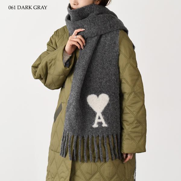 AMI PARIS Ami de Coeur オーバーサイズ スカーフ