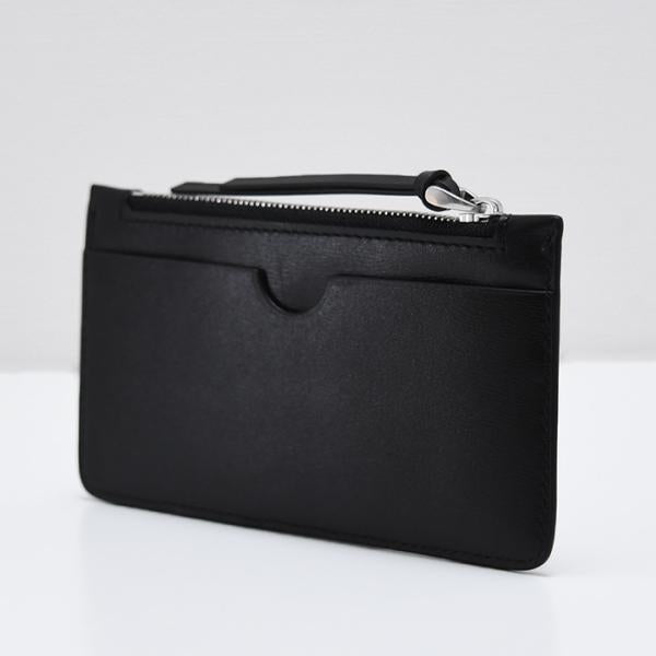 AMI PARIS パルメラートレザー ジップ カードホルダー