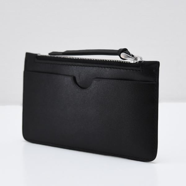 AMI PARIS パルメラートレザー ジップ カードホルダー