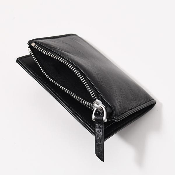AMI ALEXANDRE MATTIUSSI Voulez-Vous Fold Wallet in smooth leather