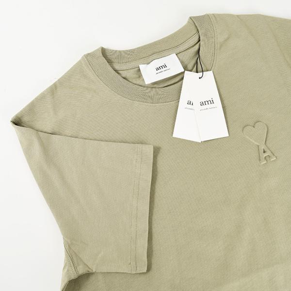 AMI PARIS オーガニックコットン ヘビージャージー Tシャツ