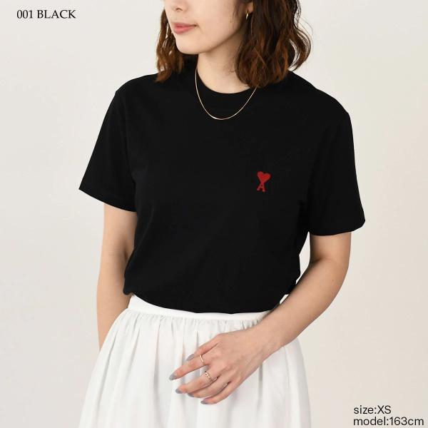 AMI PARIS Ami de Coeur コットンジャージー Tシャツ クラシックフィット