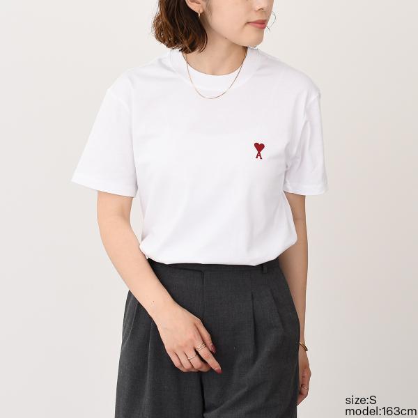 AMI PARIS Ami de Coeur コットンジャージー Tシャツ クラシックフィット