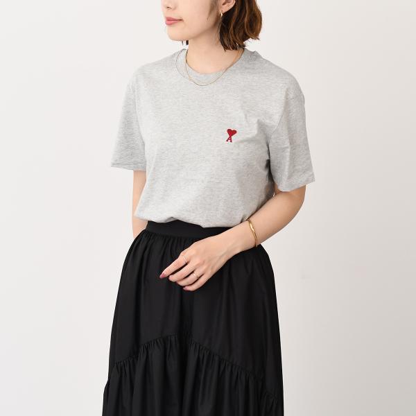 AMI PARIS Ami de Coeur コットンジャージー Tシャツ クラシックフィット